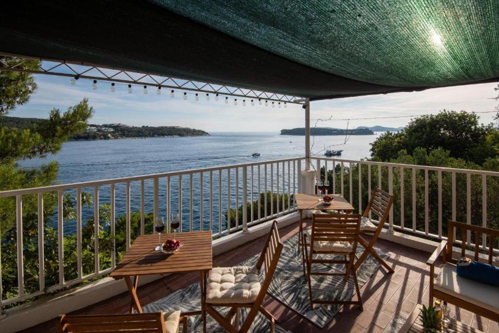 Diamond Sea - Vacation House With Private Parking And A Big Terrace Over The Sea Villa Dubrovnik Exterior foto